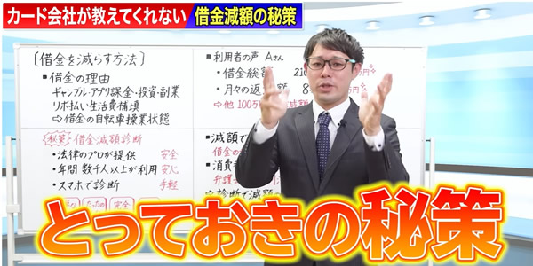 どんな方法で借金が減額できるの？